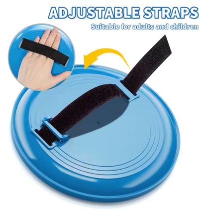 Safe Haven & CO Velcro Catch Ball Paddle Game Set – 2 Paddles & 1 Ball, Adjustable Straps