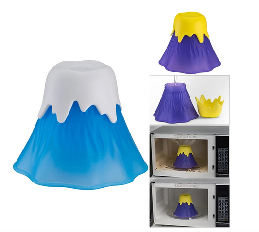 Volcano Microwave Steam Cleaner – Kitchen Degreaser Tool