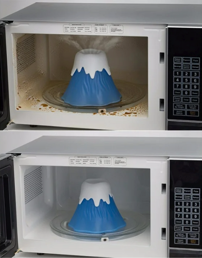 Volcano Microwave Steam Cleaner – Kitchen Degreaser Tool