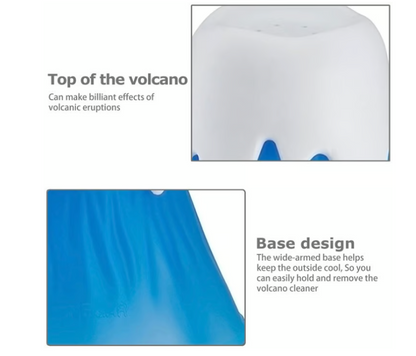 Volcano Microwave Steam Cleaner – Kitchen Degreaser Tool