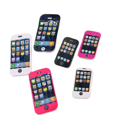 Cell Phone Shaped Erasers