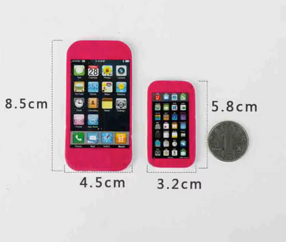 Cell Phone Shaped Erasers