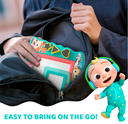 Lollipop Cocomelon Double Color Magnetic Drawing Board – Toddler Sketch & Learn Set