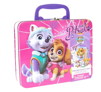 Nickelodeon Tin Activity Set for Kids – PAW Patrol