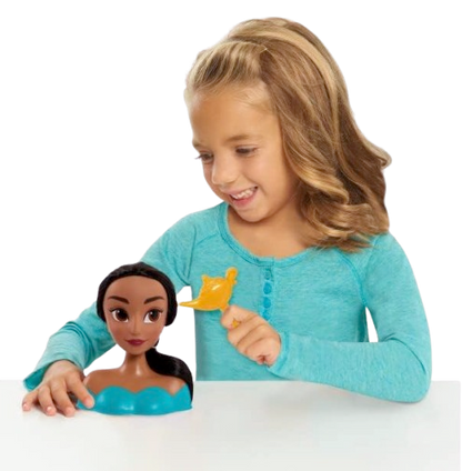Disney Princess Jasmine Mini Styling Head – Hair Play Toy with Accessories