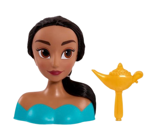 Disney Princess Jasmine Mini Styling Head – Hair Play Toy with Accessories