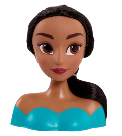 Disney Princess Jasmine Mini Styling Head – Hair Play Toy with Accessories
