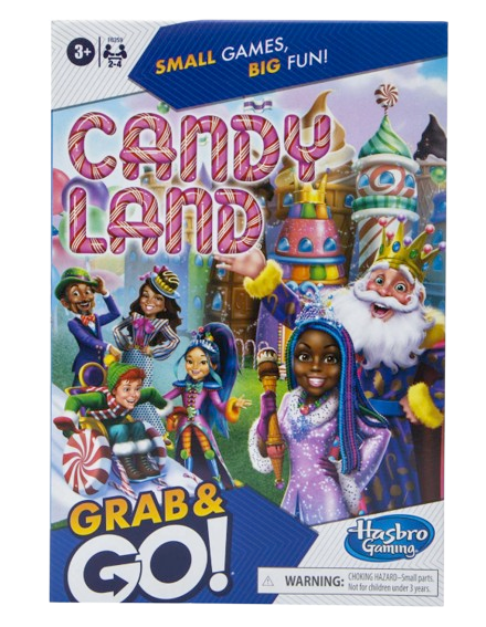 Hasbro Candy Land Grab & Go Travel Game – Sweet Adventure On the Go