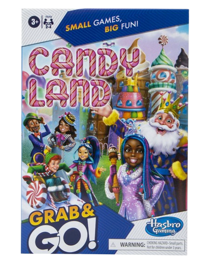Hasbro Candy Land Grab & Go Travel Game – Sweet Adventure On the Go