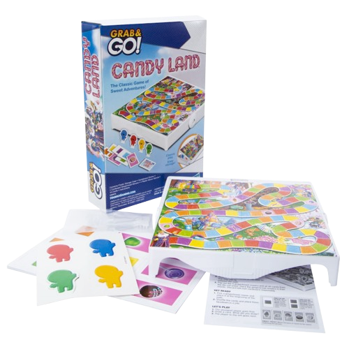 Hasbro Candy Land Grab & Go Travel Game – Sweet Adventure On the Go