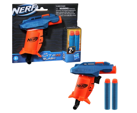 Nerf Elite 2.0 Slash Blaster with 2 Official Nerf Darts