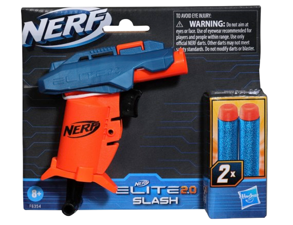Nerf Elite 2.0 Slash Blaster with 2 Official Nerf Darts