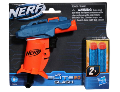 Nerf Elite 2.0 Slash Blaster with 2 Official Nerf Darts