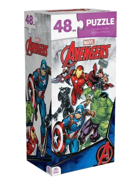 Kids 48-Piece Puzzle – Frozen, Monster Jam, Avengers, and Blue’s Clues