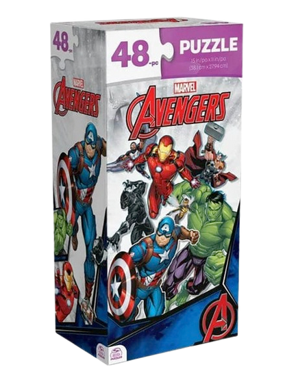 Kids 48-Piece Puzzle – Frozen, Monster Jam, Avengers, and Blue’s Clues