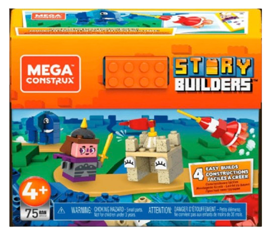 Mega Construx Story Builders 70–75 Piece Building Kits