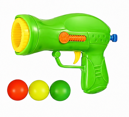 Lightweight Ball Gun Toy Set with Soft Foam Balls – 2 Pack