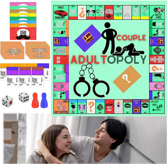 Couples Adult-Opoly Board Game