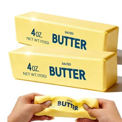 Butter Squishy Slow Rebound Stress Relief Toy – 2-Pack Soft Sensory Fidget Toys