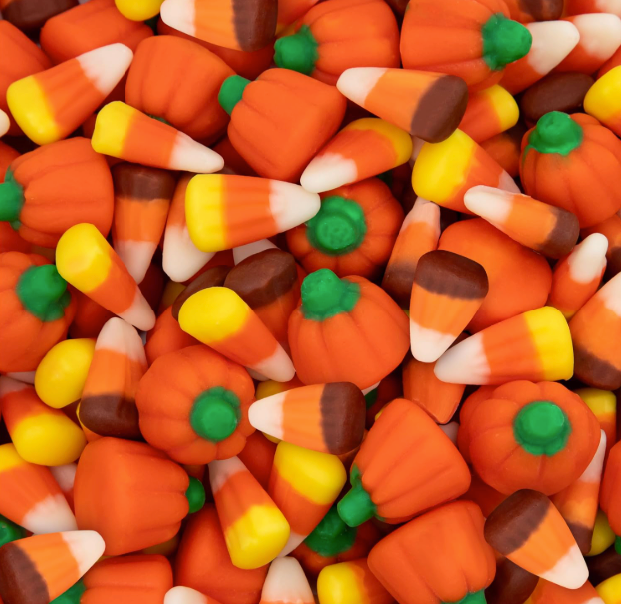 Halloween Mellocreme Pumpkin & Candy Corn Mix – 1 lb Bag