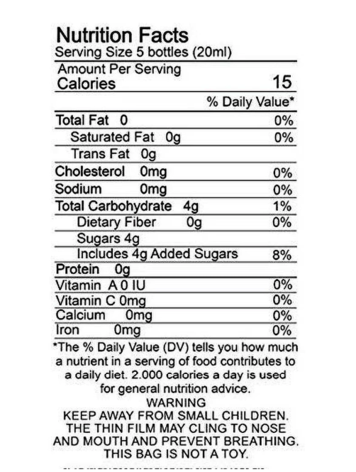 Nik-L-Nip Wax Bottles Candy Drinks – Assorted Flavors – 1 lb Bulk Bag