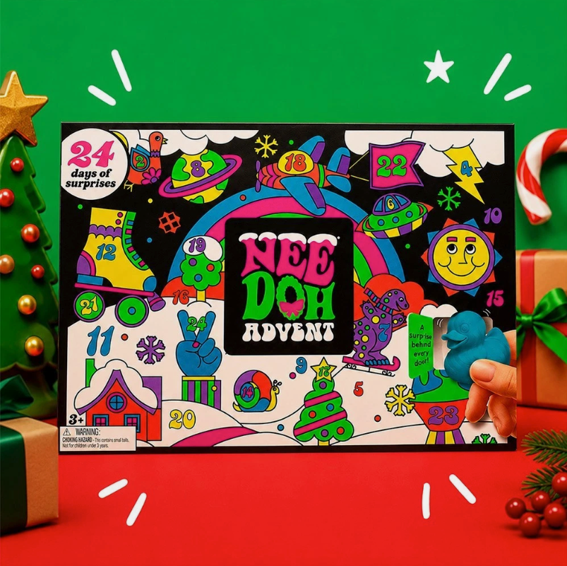 NeeDoh Advent Calendar 24 Days of Squishy Surprise Fidget Toys
