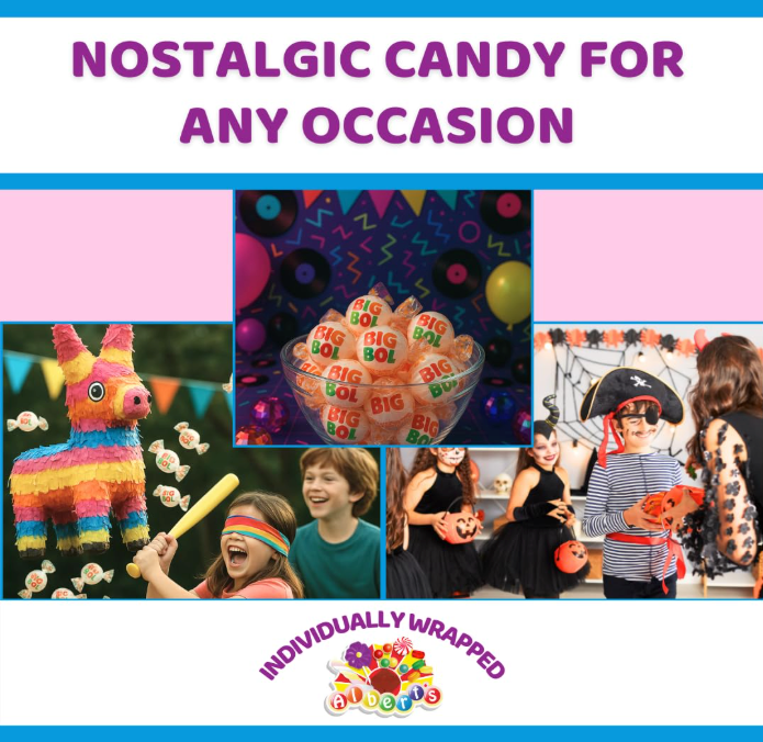 Super Big Bol Bubble Candy Gum – 2 Pack Bulk Bag (44 Pieces Total)