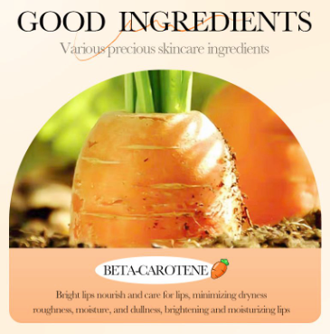 SADOER Carrot Nourish Lip Balm – Deep Repair & Moisturizing Care - 2-Pack