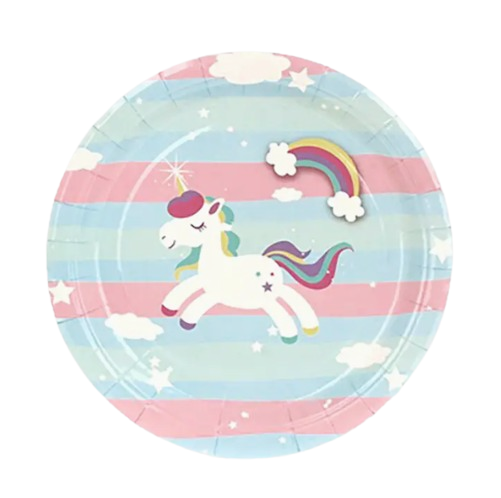 Unicorn Party Supplies Set – 31-Piece Birthday Party Pack for 8 Guests
