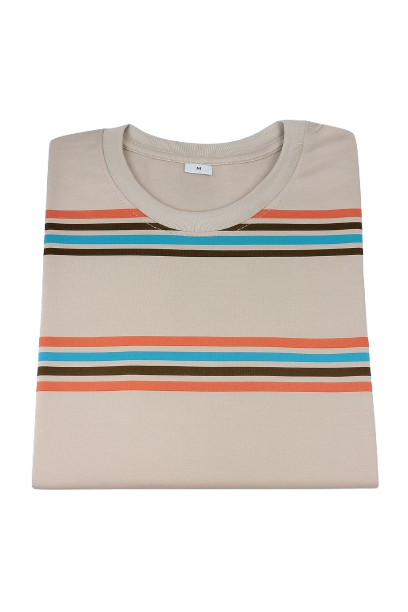 Safe Haven & CO Children’s Striped Cotton T-Shirt – Multiple Colors (Sizes 2T–5T)