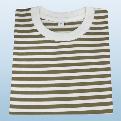 Children’s Striped Cotton T-Shirt, Multiple Colors, SIZE 2T-5T