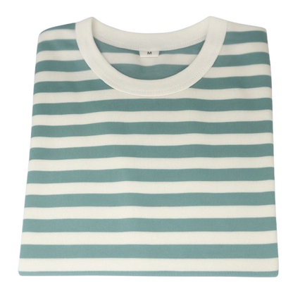 Safe Haven & CO Children’s Striped Cotton T-Shirt – Multiple Colors (Sizes 2T–5T)