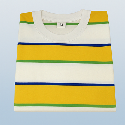 Children’s Striped Cotton T-Shirt, Multiple Colors, SIZE 2T-5T
