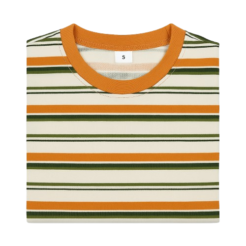 Children’s Cotton Stripe T-Shirt, Multiple Colors, SIZE 2T-5T