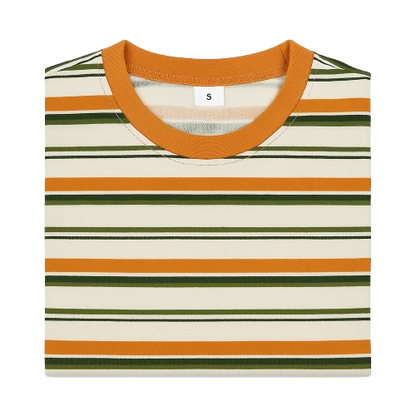 Children’s Cotton Stripe T-Shirt, Multiple Colors, SIZE 2T-5T