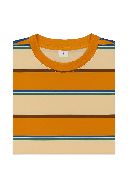 Children’s Cotton Stripe T-Shirt, Multiple Colors, SIZE 2T-5T