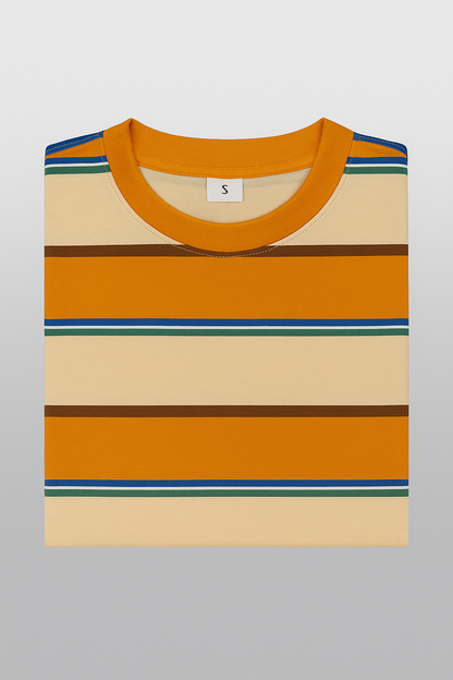 Children’s Cotton Stripe T-Shirt, Multiple Colors, SIZE 2T-5T