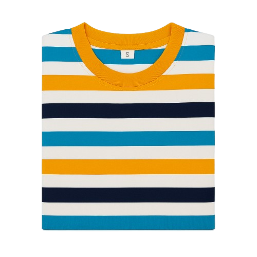 Children’s Cotton Stripe T-Shirt, Multiple Colors, SIZE 2T-5T