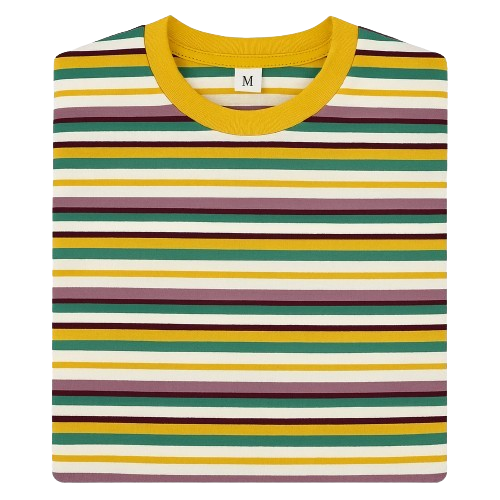 Children’s Cotton Stripe T-Shirt, Multiple Colors, SIZE 2T-5T