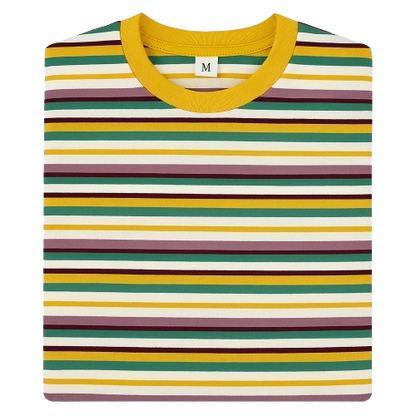 Children’s Cotton Stripe T-Shirt, Multiple Colors, SIZE 2T-5T