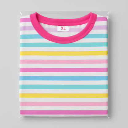 Children’s Cotton Stripe T-Shirt, Multiple Colors, SIZE 2T-5T
