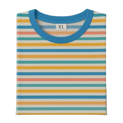 Children’s Cotton Stripe T-Shirt, Multiple Colors, SIZE 2T-5T
