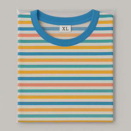 Children’s Cotton Stripe T-Shirt, Multiple Colors, SIZE 2T-5T