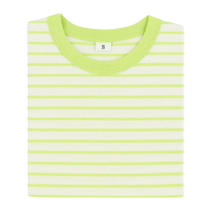 Safe Haven & CO Children’s Striped Cotton T-Shirt – Multiple Colors (Sizes 2T–5T)