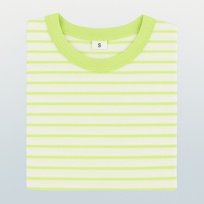Children’s Striped Cotton T-Shirt, Multiple Colors, SIZE 2T-5T