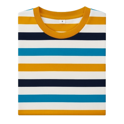 Children’s Cotton Stripe T-Shirt, Multiple Colors, SIZE 2T-5T
