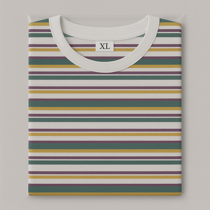 Children’s Cotton Stripe T-Shirt, Multiple Colors, SIZE 2T-5T