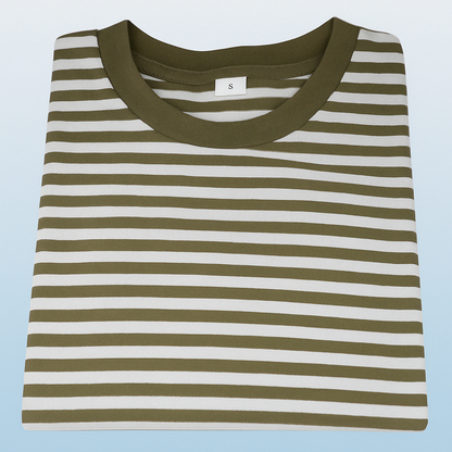 Children’s Striped Cotton T-Shirt, Multiple Colors, SIZE 2T-5T