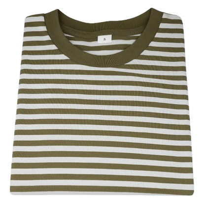 Safe Haven & CO Children’s Striped Cotton T-Shirt – Multiple Colors (Sizes 2T–5T)