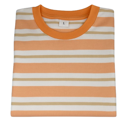 Safe Haven & CO Children’s Striped Cotton T-Shirt – Multiple Colors (Sizes 2T–5T)